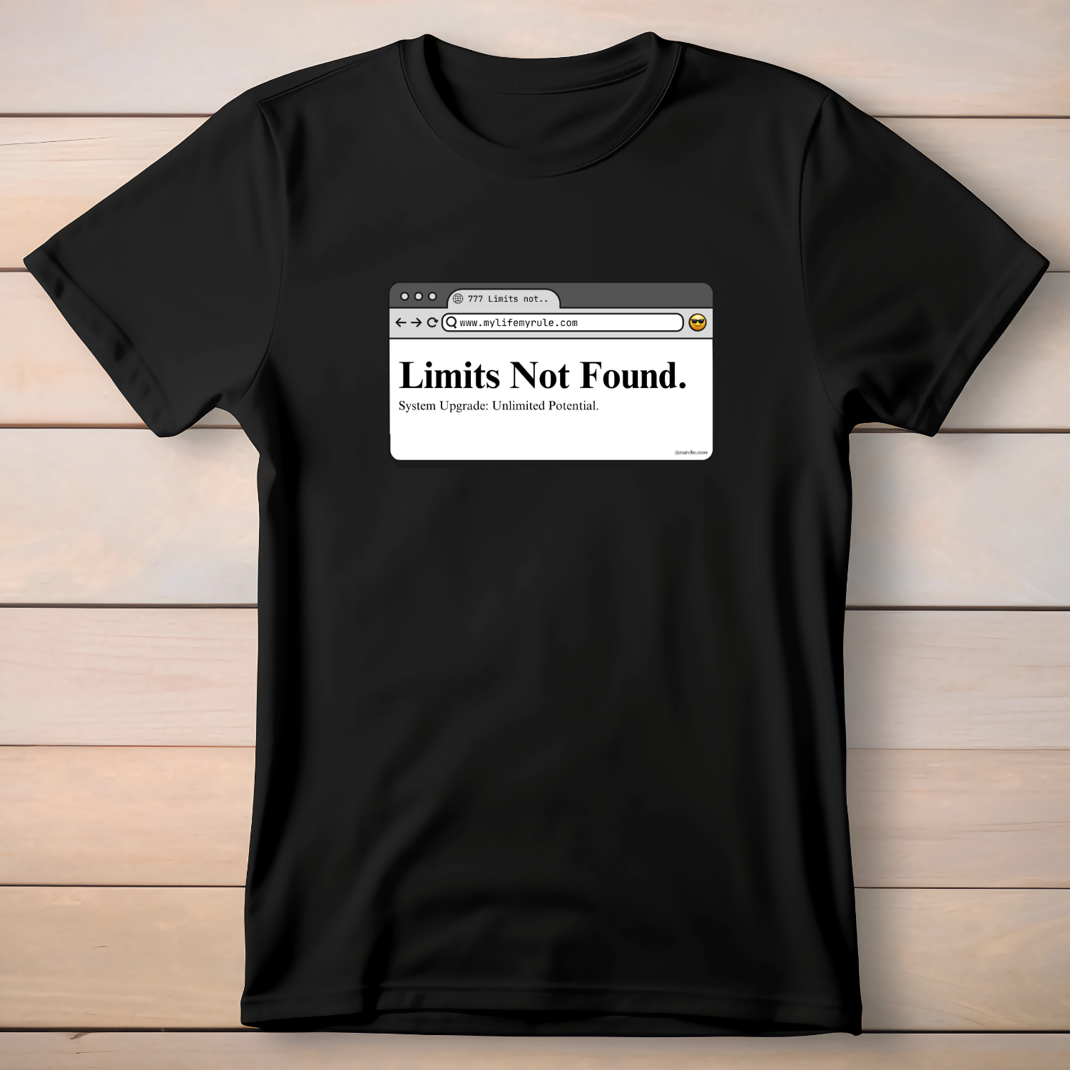 Limits not found - Cotton T-Shirt