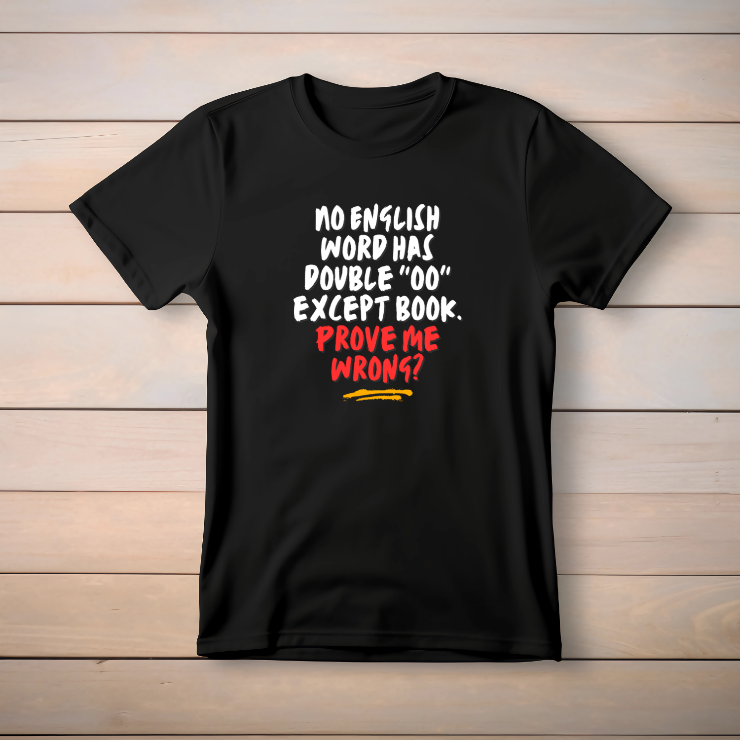 No English words - Cotton T-Shirt