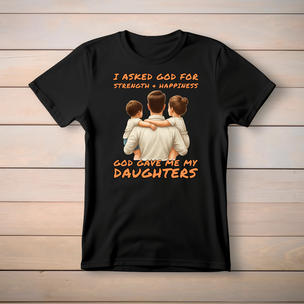 Dad - Daughters - Cotton T-Shirt
